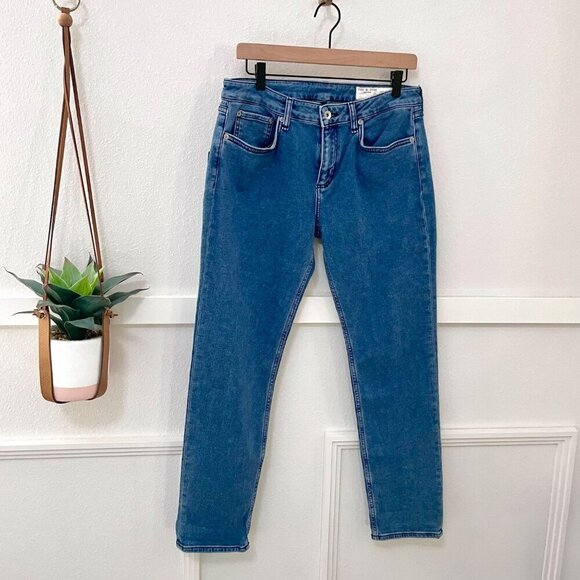 NWT Rag & Bone Dre Low Rise Boyfriend Meadow Jeans Size 29 - Picture 1 of 9